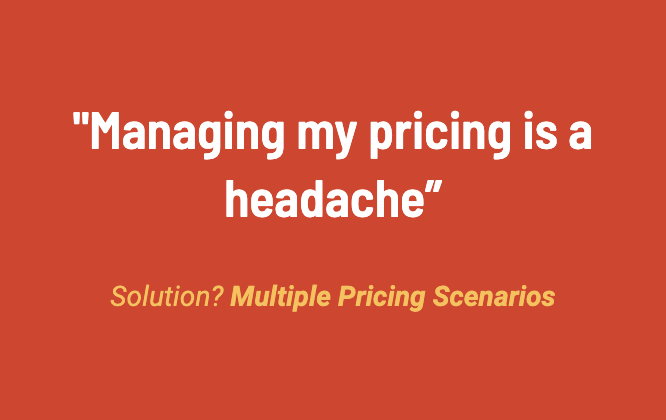 FDS Customer Pain Point: managing my pricing is a headache